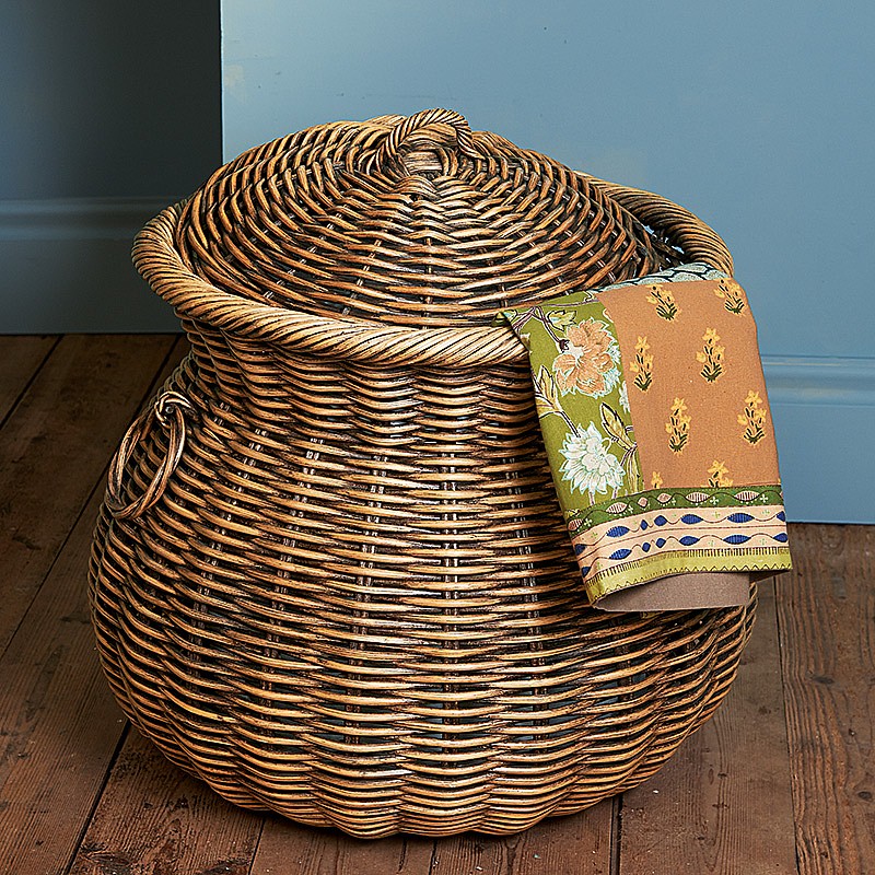 Ali Baba Linen Basket Culture Vulture Direct