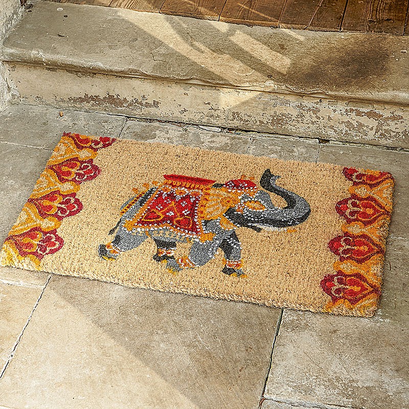 Elephant Door Mat Culture Vulture Direct