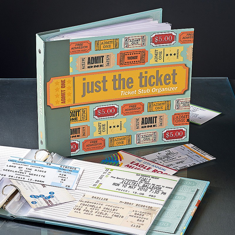 Ticket Stub Organiser Culture Vulture Direct