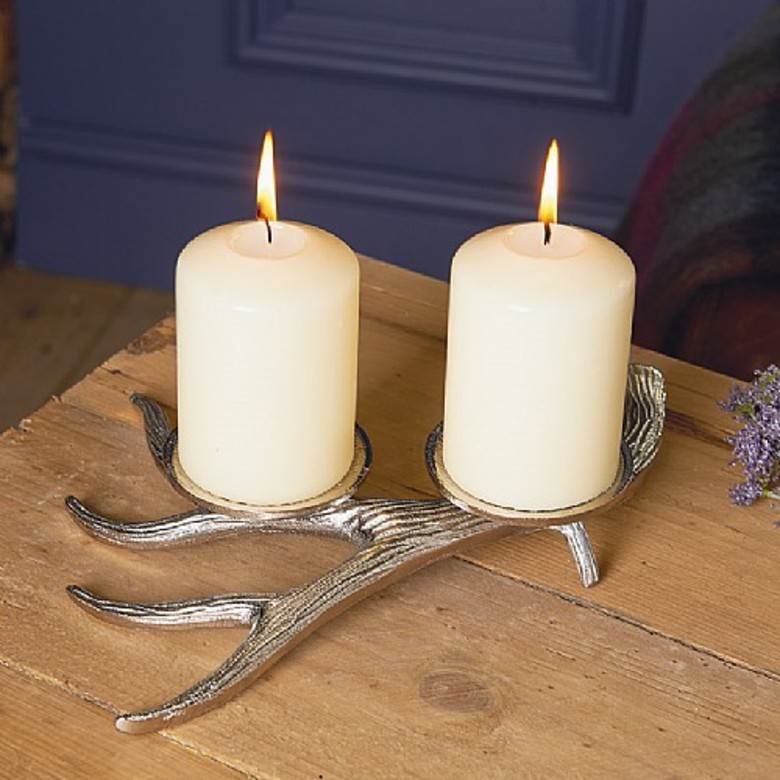 Antler Pillar Candle Holder Divanti