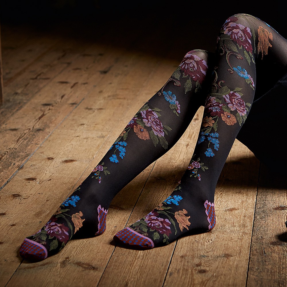 tights floral