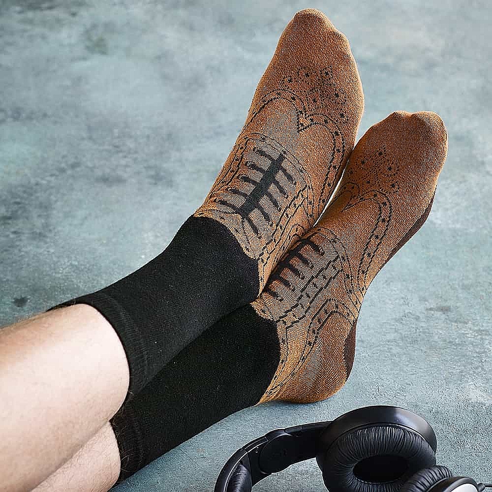 Pair of Brogues Socks | Men's Clothing 