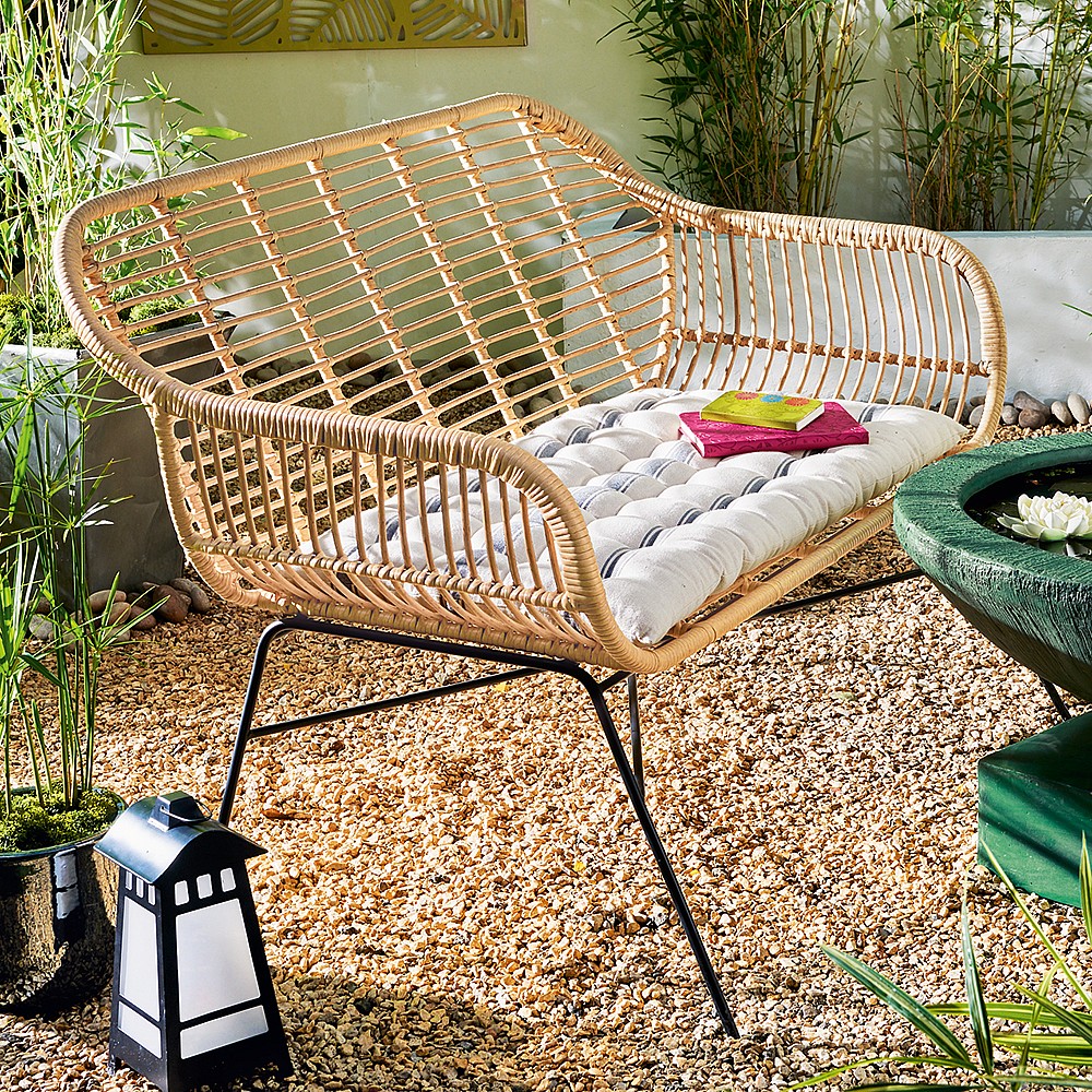 Faux Bamboo Bench Garden Furniture Culture Vulture Direct Faux Bamboo Bench