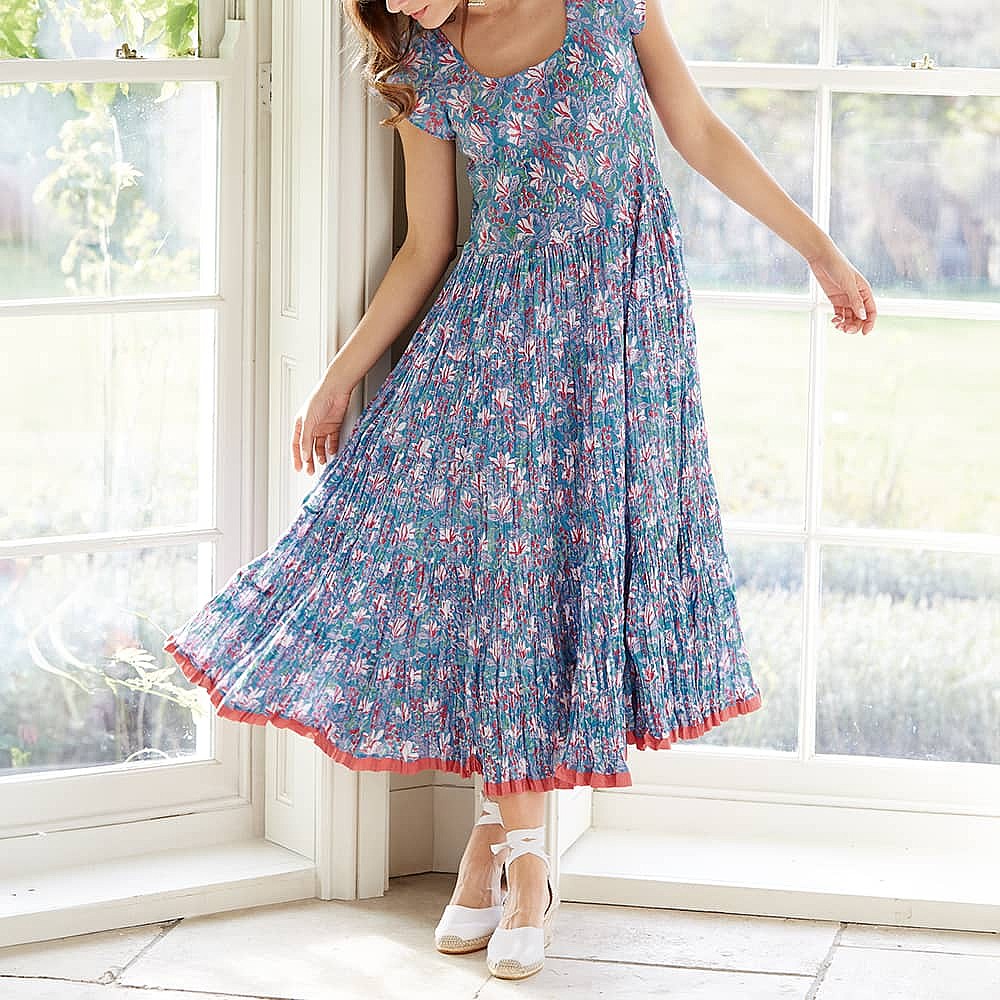 Folk style dress top