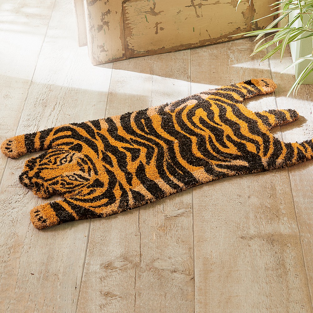 Coir Tiger Doormat Rugs Runners Culture Vulture