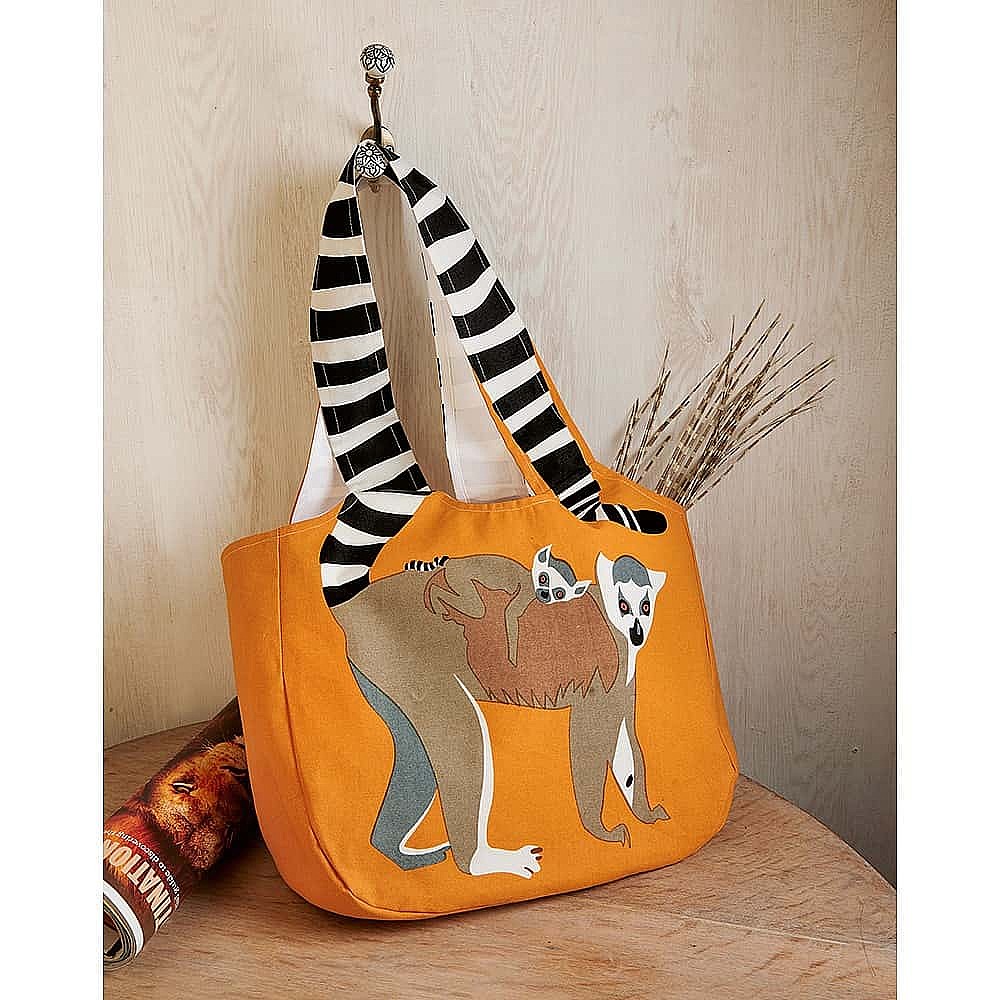 Ring Tailed Lemur Tote Bag