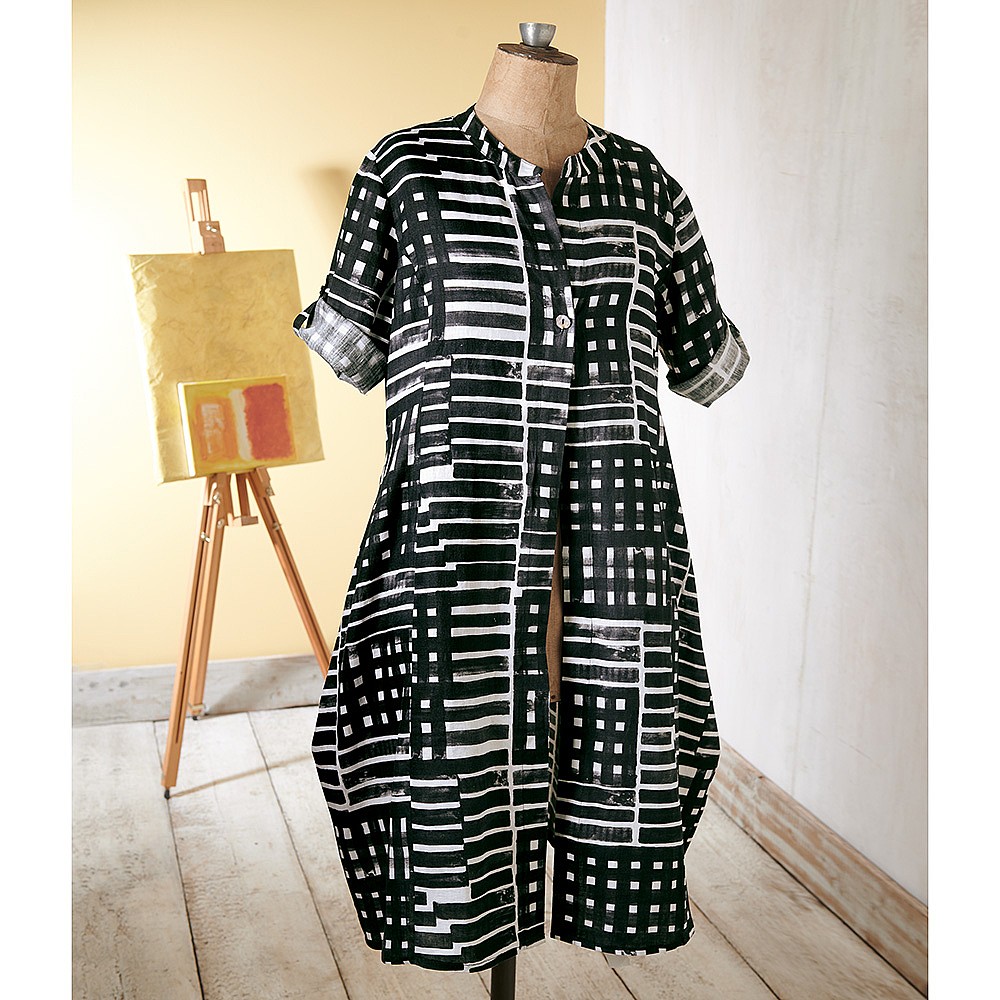 dress duster coat