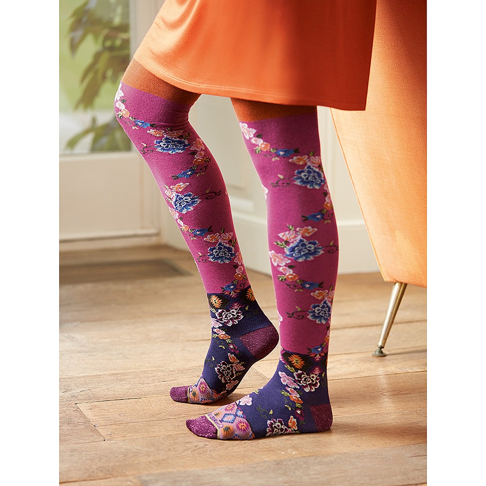tights floral