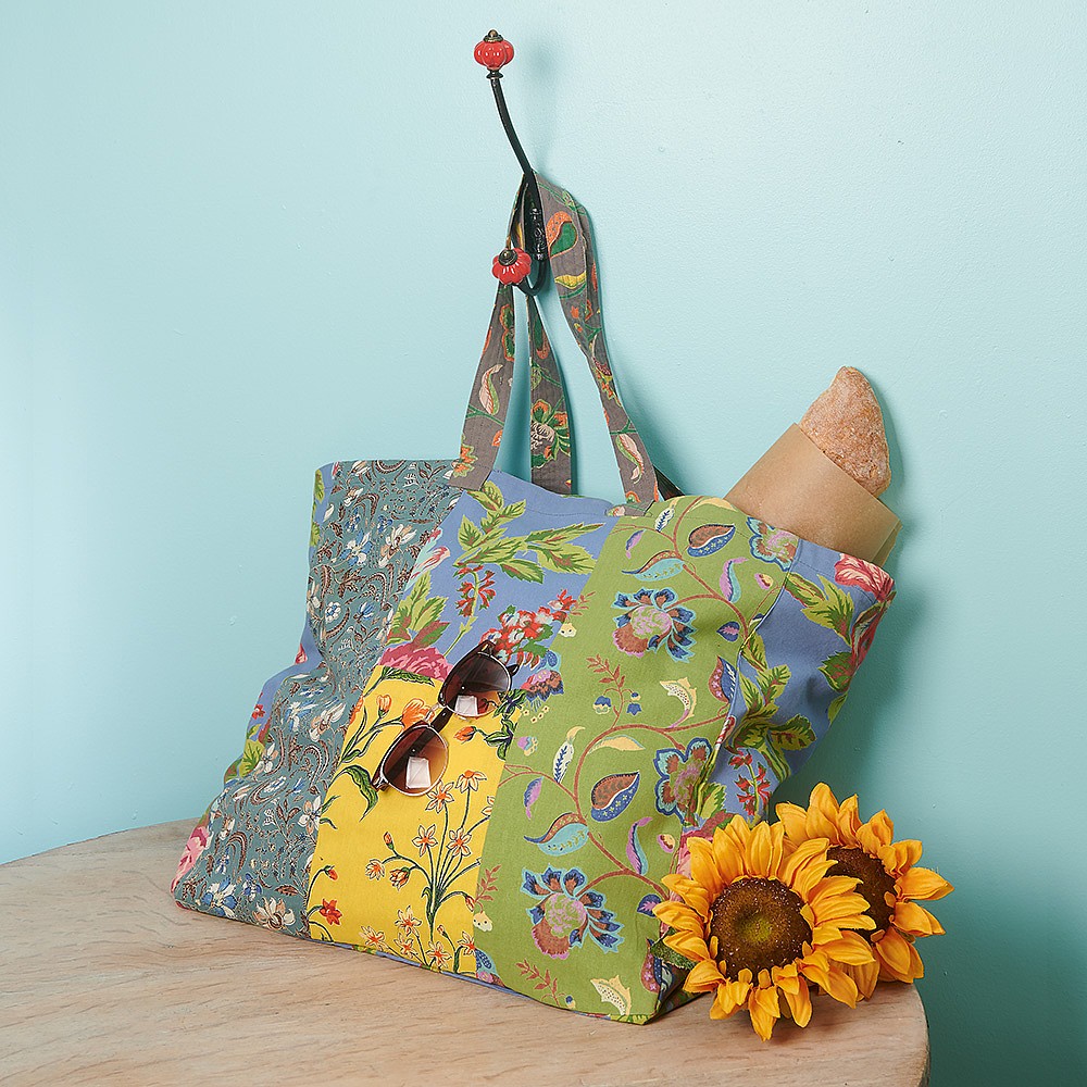 floral fabric bags
