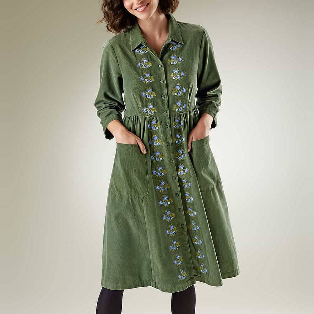 Corduroy dress outlet
