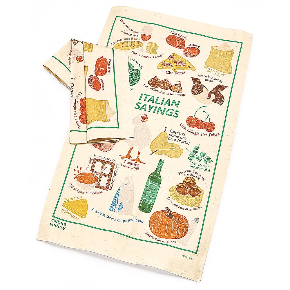 Italian kitchen towels best sale