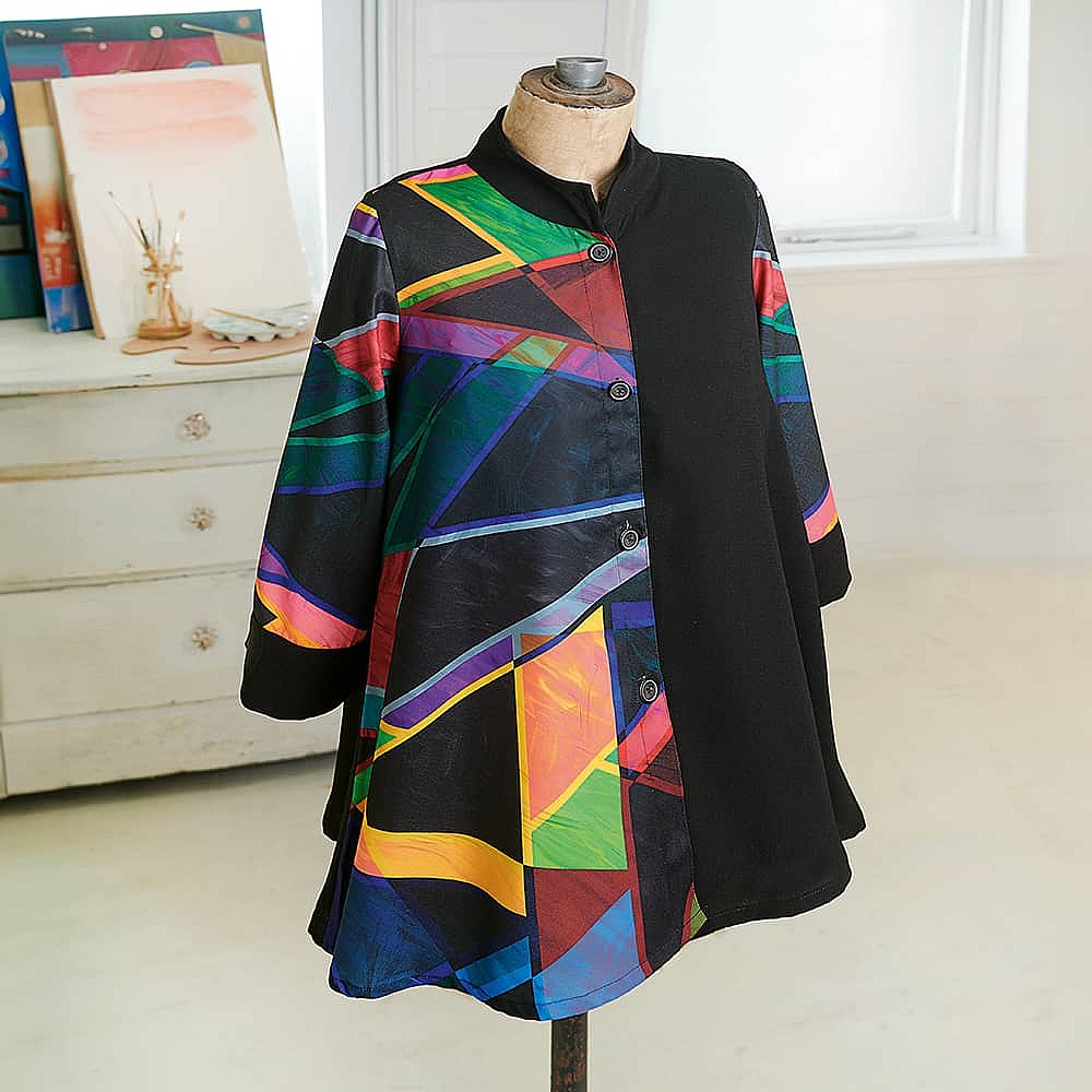 Swing top jacket outlet