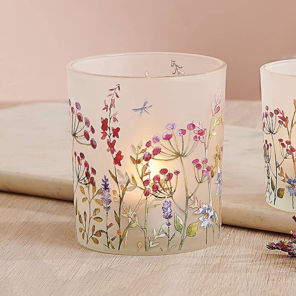Large Blomma Floral Tea Light Holder | Culture Vulture