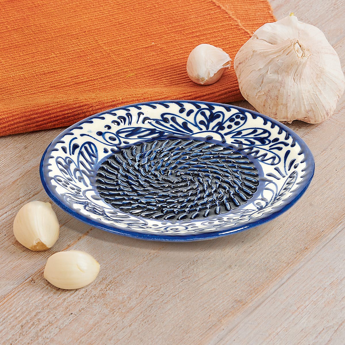 Andalusia Hand-Crafted Ceramic Grater Plate | Culture Vulture