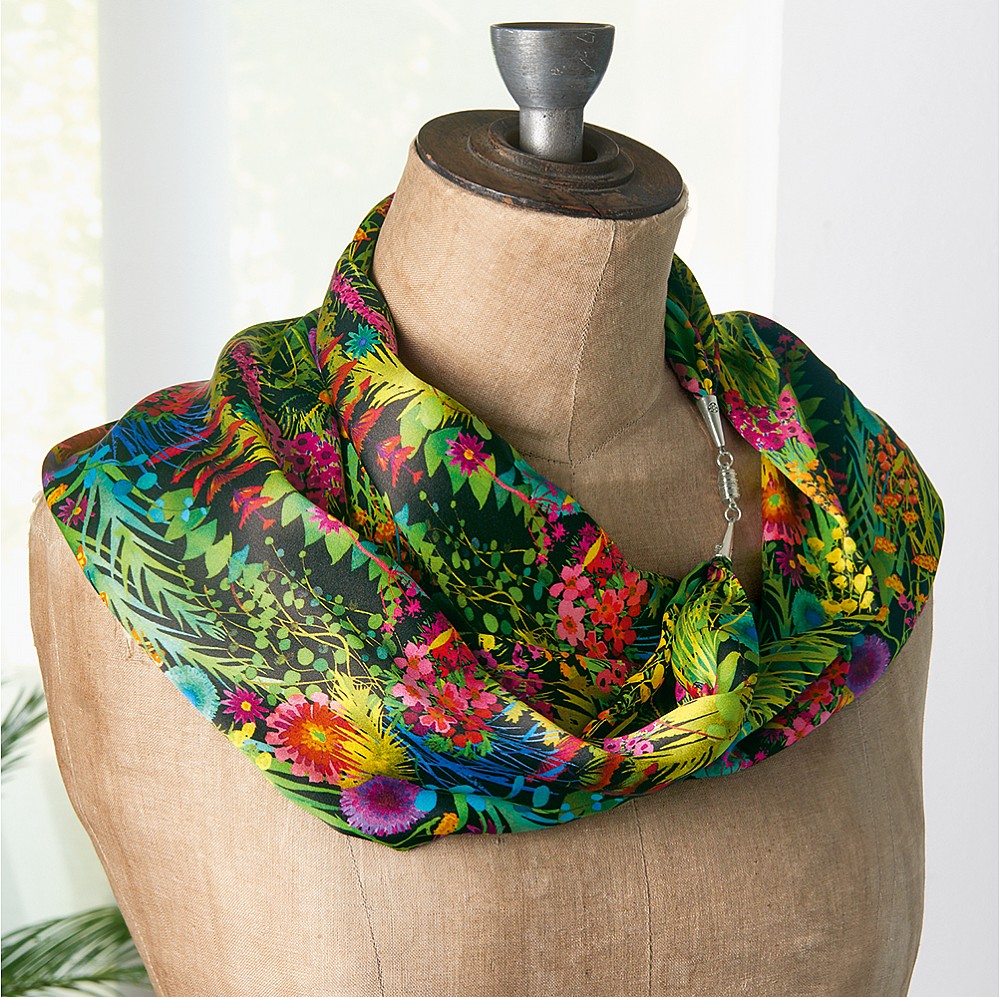 Image of Susulu Liberty Silk Scarflace