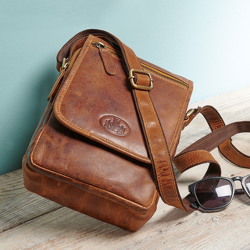 Image of Santa Fe Leather Across Body Bag