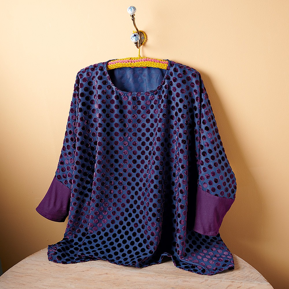 Image of Circles Devore Top