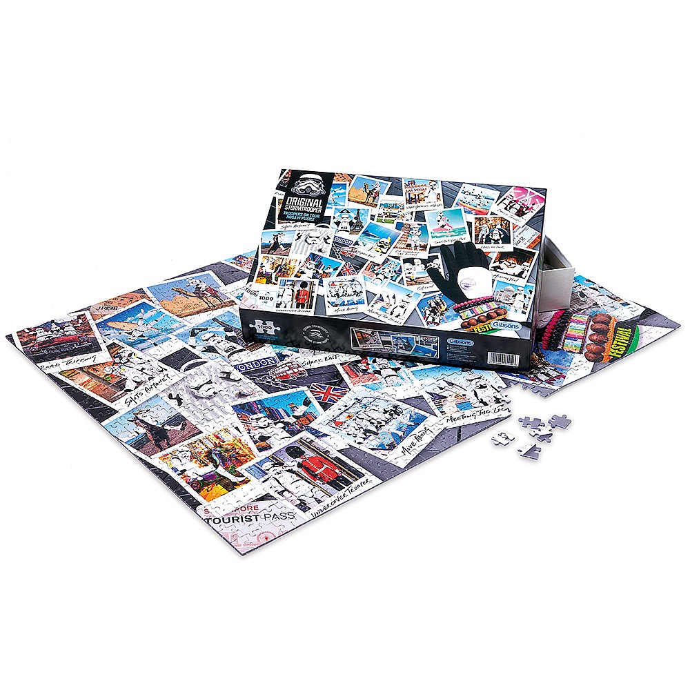 School Days 4x500 Piece Jigsaw Puzzle | 4 Puzzles in 1 Box | School Jigsaw