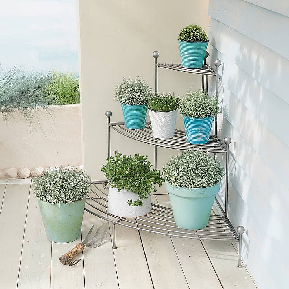 New England Corner Plant Stand Culture Vulture