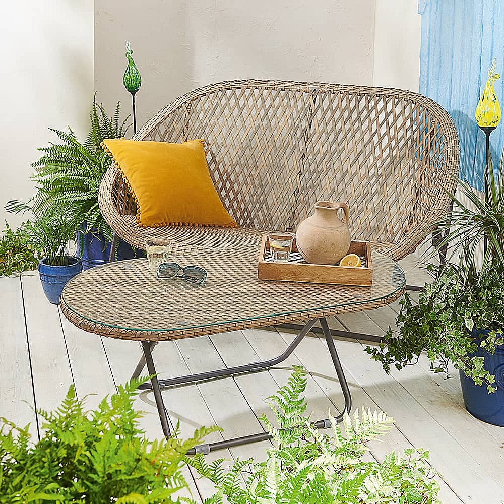Patio Furniture Belavi Rocking Chair Rocking Chair Oyster Chair Aldi The Belavi Stacking Rocker Is Coming Back  To Aldi Aldi Reviewer main image 2