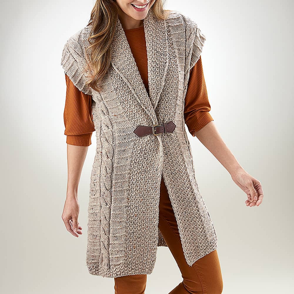 Oatmeal Pennine Buckle Wool Cardigan Culture Vulture