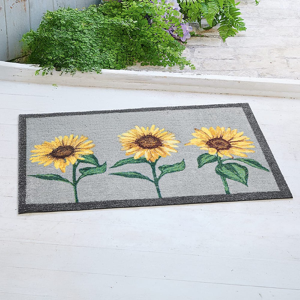 Carpentras Jolly Sunflower Printed Doormat | Culture Vulture