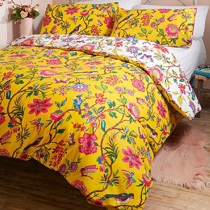Novgorod Double Bedding Set Fl Homeware Culture Vulture Novgorod Double Bedding Set Fl, Karma Living Bedding