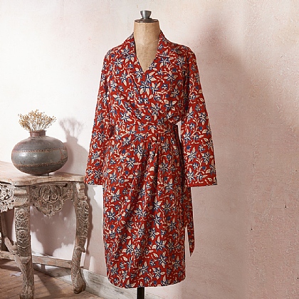 cotton wrap dress uk