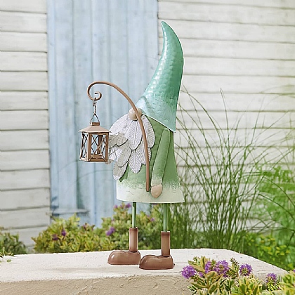 White Fennel White LED Solar Garden Stake | Culture Vulture