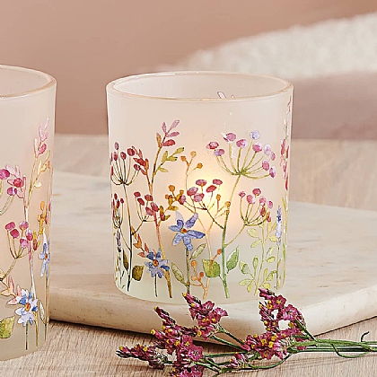 Large Blomma Floral Tea Light Holder | Culture Vulture